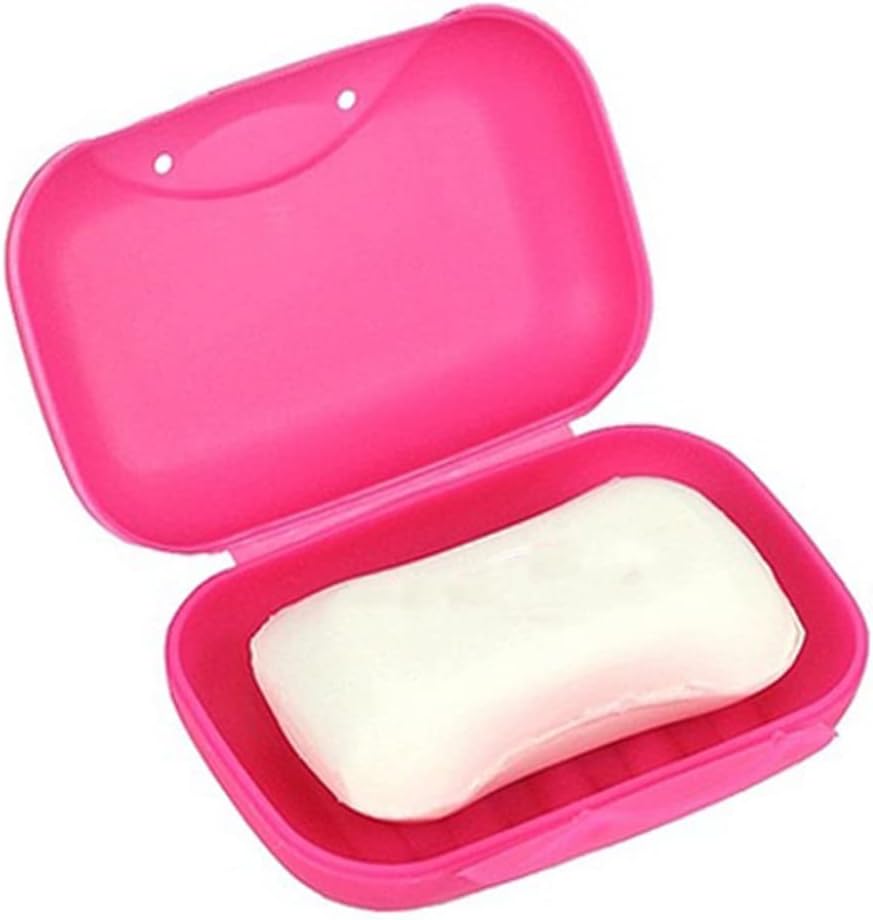 4592 Travel Soap Case Box Plastic Soap Box With Cover Waterproof Leakproof Soap Dish For Bathroom & Travel Use (1Pc) Eshaan Traders