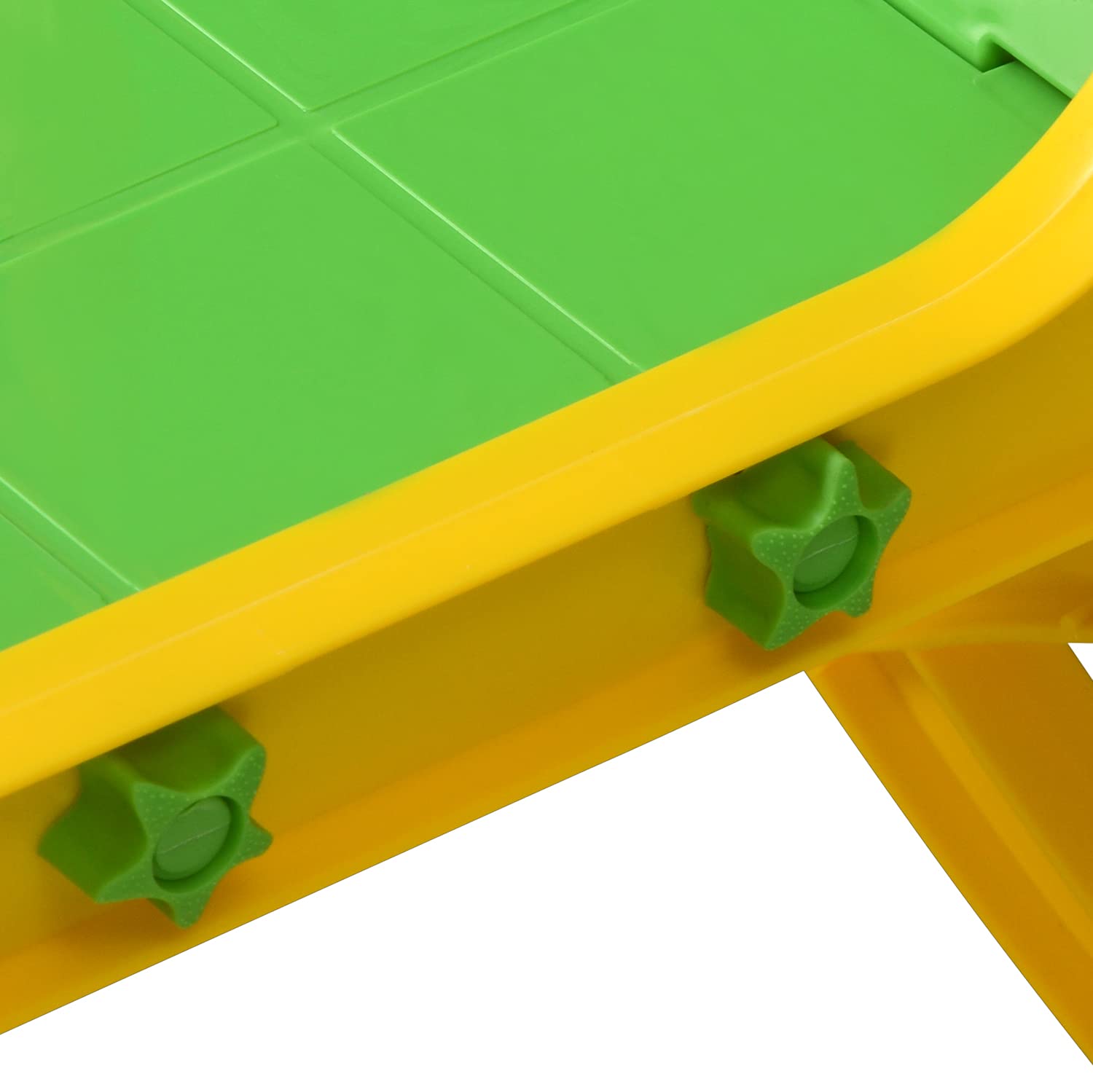 4632 Study Table with Chair Set use for Study| Laptop| |Desk| Class Room |Study Room| School | kids table and chair, Plastic Study Table (Yellow and Green) Eshaan Traders