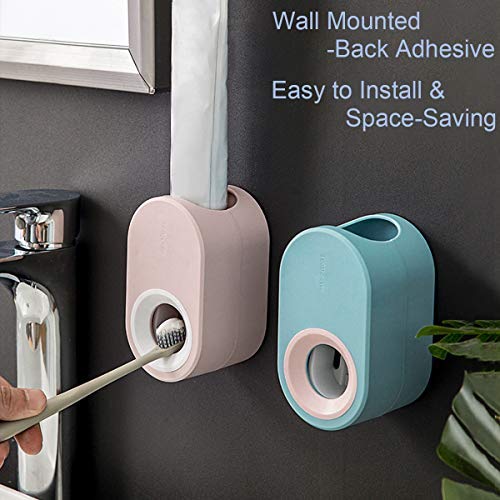 4900 Automatic Toothpaste Dispenser ,Wall Mounted Toothpaste Squeezer Kids Hands Free Squeeze Out for Home Washroom Shower Bathroom Eshaan Traders