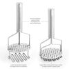 750_Stainless Steel Hand Masher (Mash for Dal/Vegetable/Potato/Baby Food/pav bhaji) DeoDap