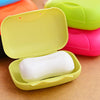 4592 Travel Soap Case Box Plastic Soap Box With Cover Waterproof Leakproof Soap Dish For Bathroom & Travel Use (1Pc) Eshaan Traders