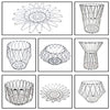 3040 Multipurpose Fruit Basket Stainless Steel Wire Bowl Foldable Basket for Vegetable / Fruits / Dining DeoDap