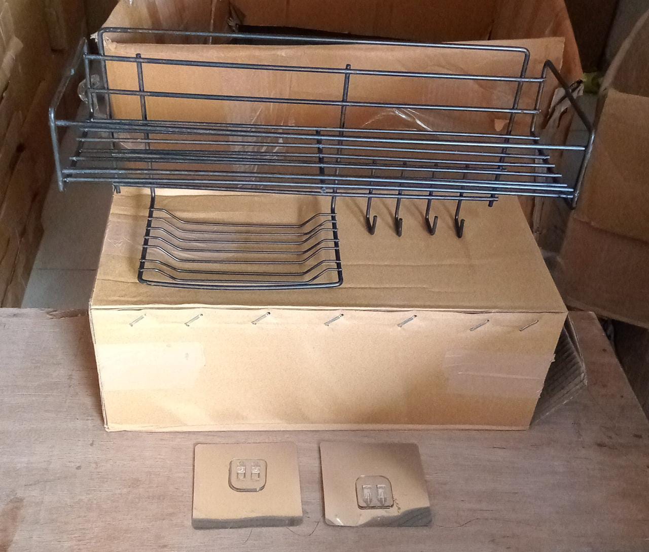 9009 3 in 1 Shower Shelf Rack for storing and holding various household stuffs and items etc. Eshaan Traders