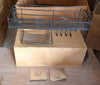 9009 3 in 1 Shower Shelf Rack for storing and holding various household stuffs and items etc. Eshaan Traders