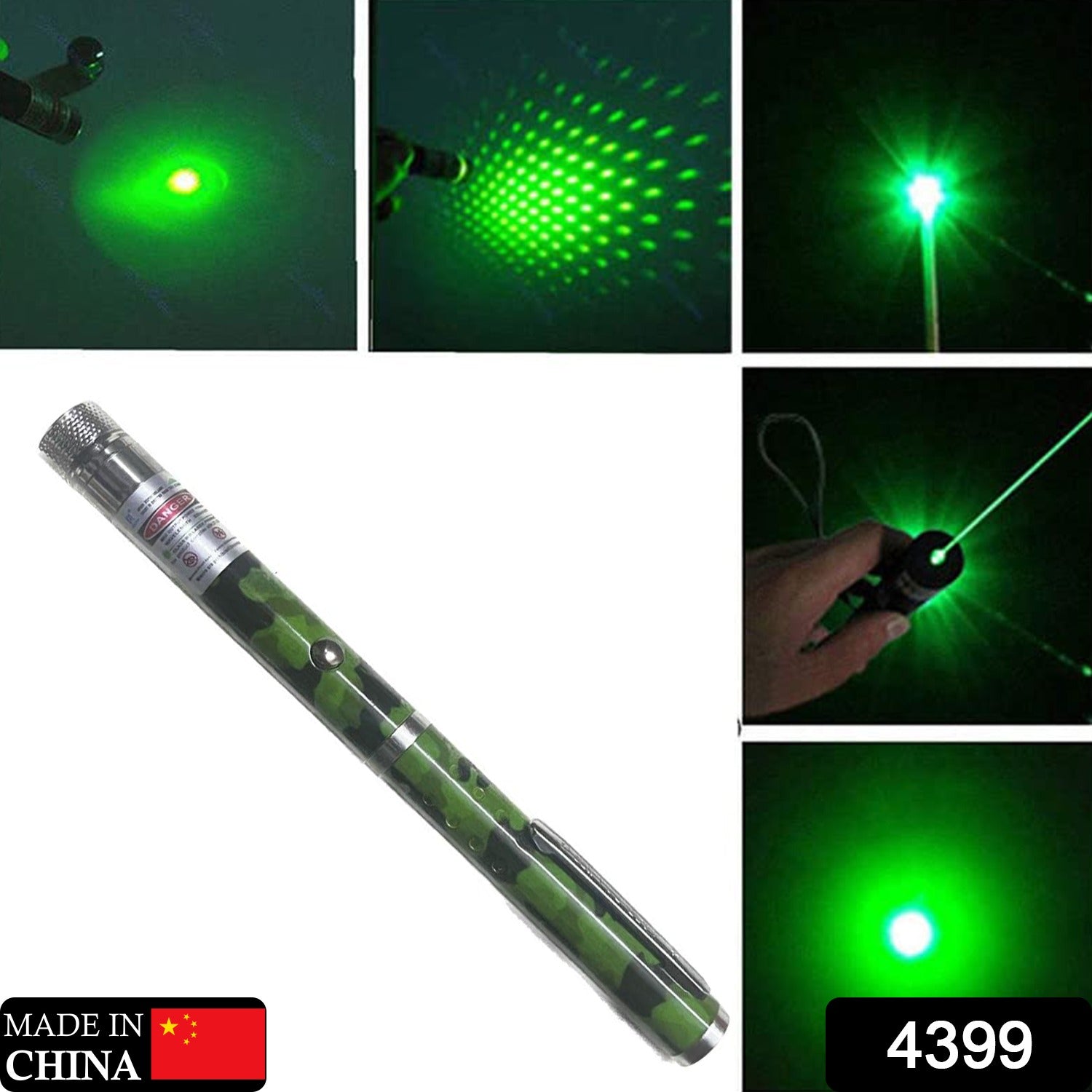 4399 Green Multipurpose Laser Light Disco Pointer Pen Beam With Adjustable Antena Cap To Change Project Design Eshaan Traders