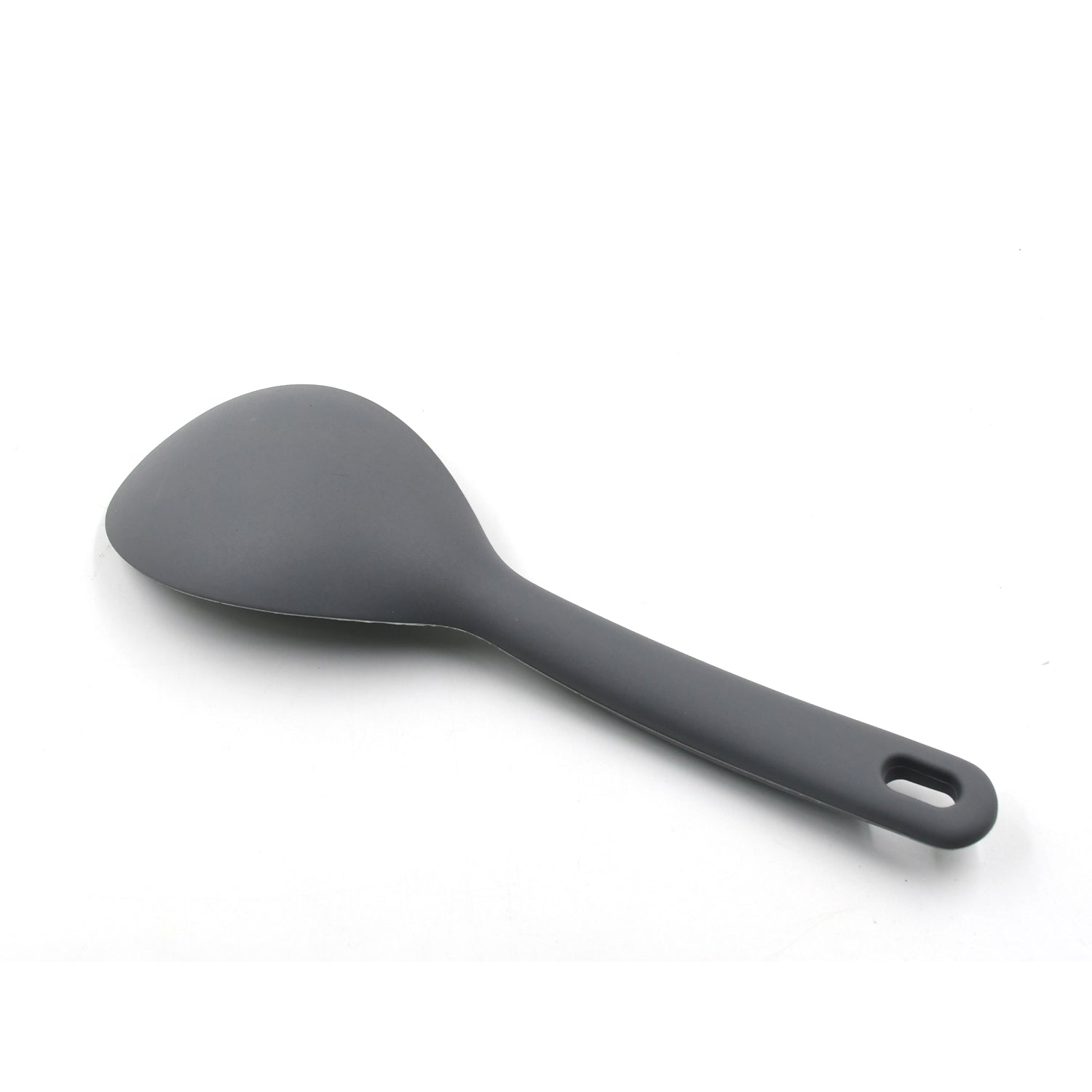 5464  Silicone Handle Rice Spoonula, Spatula Spoon, Non Stick Rubber Rice Spoon Utensil Kitchen Cooking Tools (24 cm) Eshaan Traders