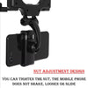 6279 Rear View Mobile Holder Universal Vehicle Rear View Mirror Mobile phone Mount Stand Eshaan Traders