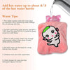 6532 Pink Cartoon small Hot Water Bag with Cover for Pain Relief, Neck, Shoulder Pain and Hand, Feet Warmer, Menstrual Cramps. Eshaan Traders