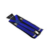 7298 Royal Blue color suspenders belts stylish, Metal Clip Elastic Casual and Formal Suspenders for MEN boys women girls Eshaan Traders