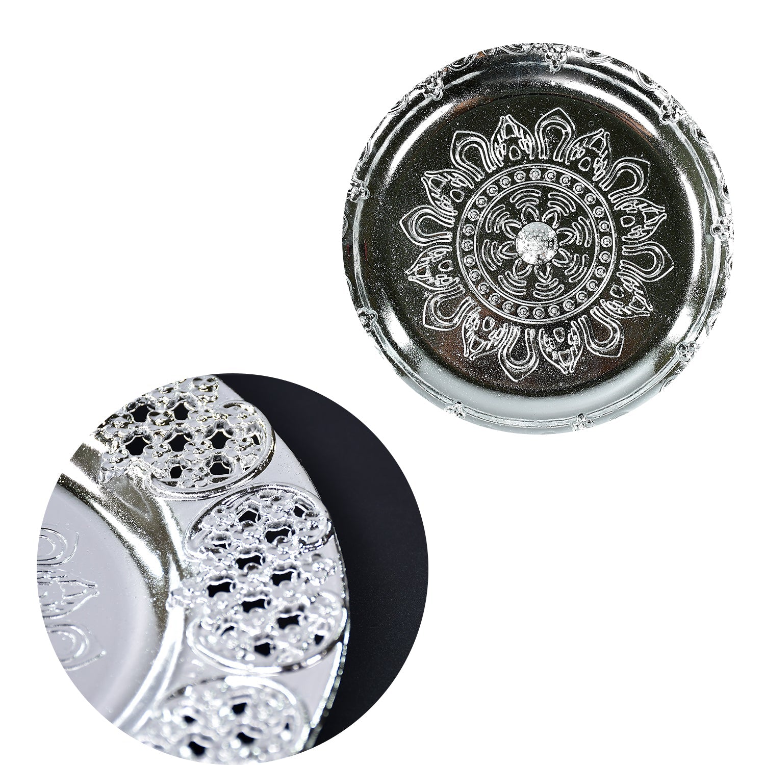 2495-silver-plated-swastik-pooja-thali-set-glossy-puja-thali Eshaan Traders