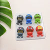 0739 Car Dashboard Spring Dancing Toys 6 pcs/Set Car Interior Decor Bounce Doll |Dancing Toy for car Dashboard | car Dashboard Accessories | (Dashboard Dancing Toy) Eshaan Traders