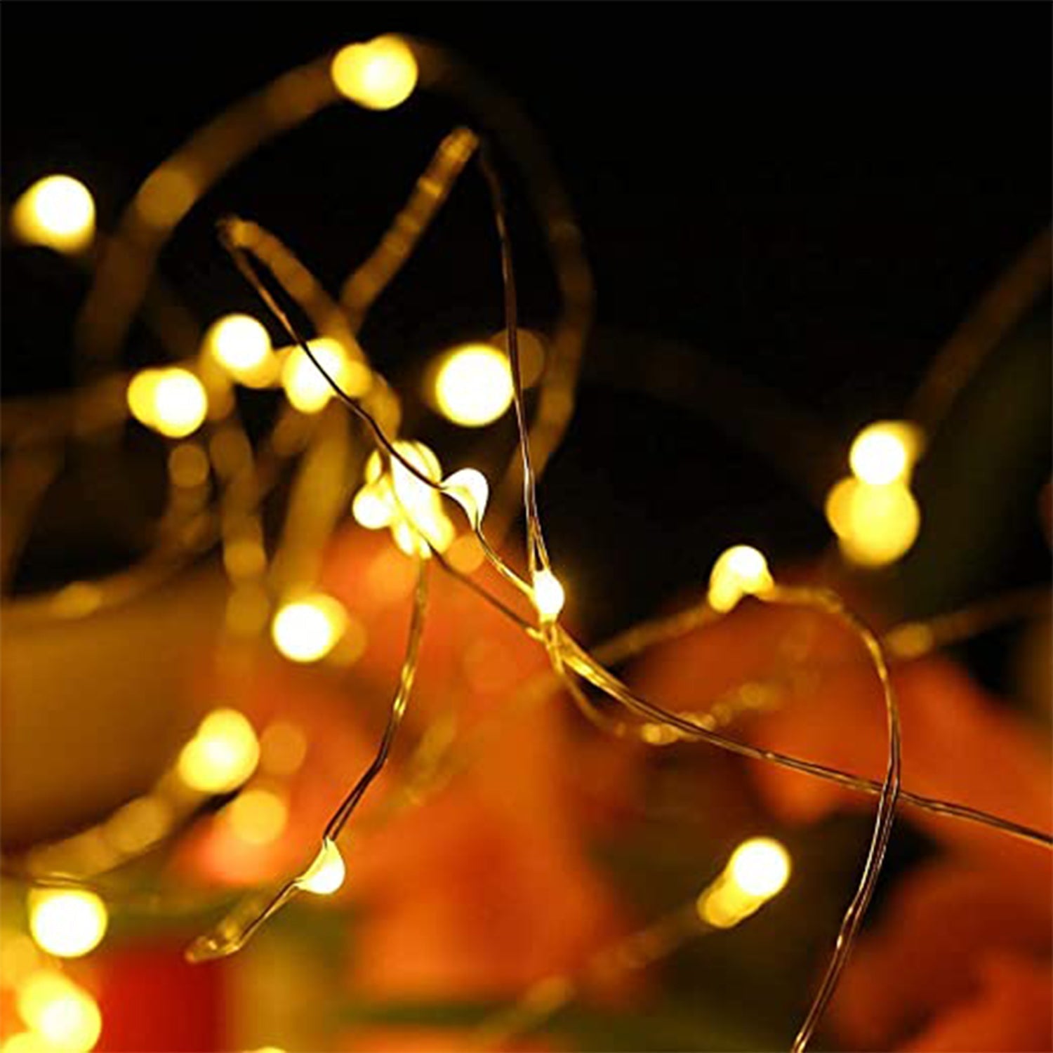 6437 20 LED Wine Bottle Cork Lights Copper Wire String Lights, Battery Powered /  Wine Bottle Fairy Lights Bottle Eshaan Traders