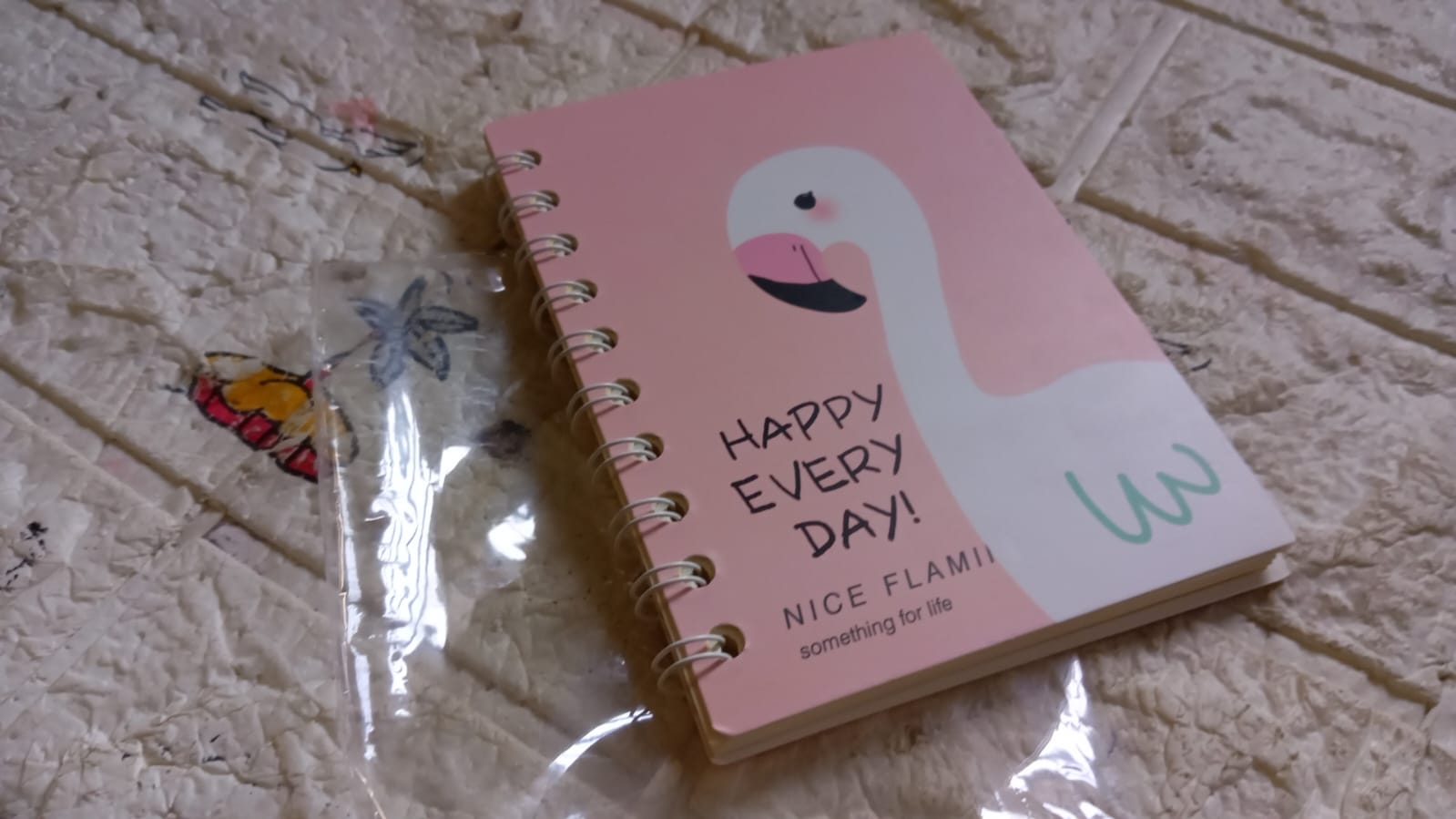 7988 Cute Flamingo Journal Diary, Notebook for Women Men Memo Notepad Sketchbook with Durable Hardcover & 50 Pages Writing Journal for Journaling Notes Study School Work Boys Grils, Stationery (143x105MM) Eshaan Traders