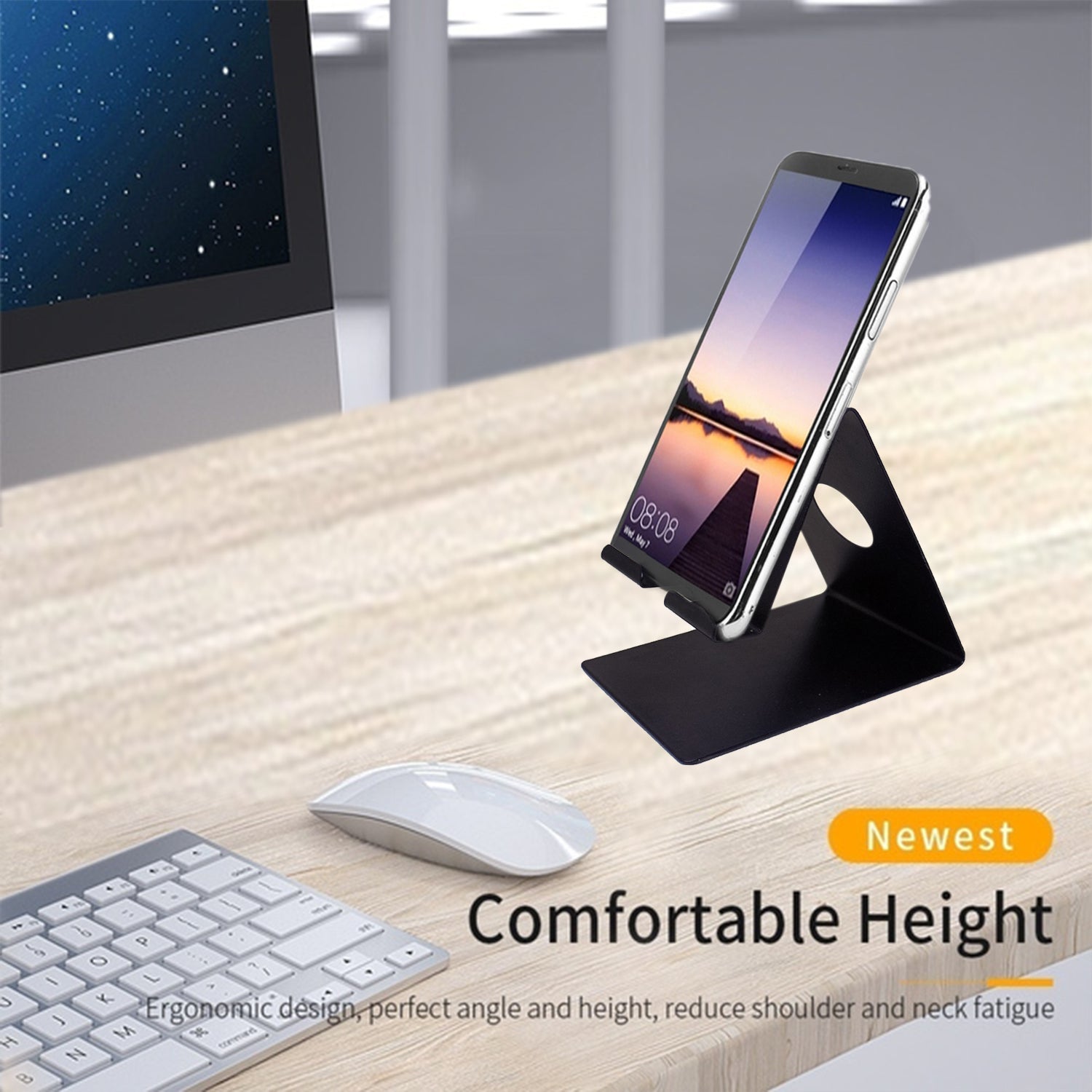 0801 Metal Stand Holder for Mobile Phone and Tablet DeoDap