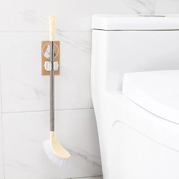 1633 Magic Sticker Series Self Adhesive Mop and Broom Holder DeoDap