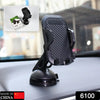 6100 Mobile Phone Holder for Car Mobile Phone Holder Dashboard Windscreen 3 in 1 Smartphone Holder Car DeoDap