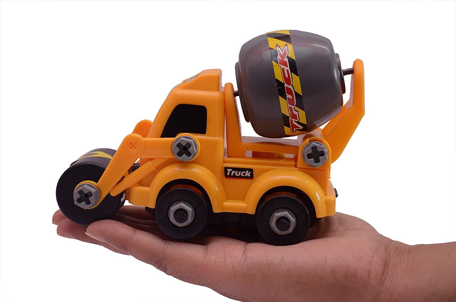 4647 Engineering vehicles Nut Assembly Vehicle Toy, DIY Nut Assembly Vehicle Model Toy Highly Simulation Children Kids Car Model Toy Set (2 Pc Set) Eshaan Traders