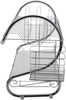 7793 STAINLESS STEEL RECTANGLE DISH DRAINER RACK / BASKET WITH DRIP TRAY Eshaan Traders