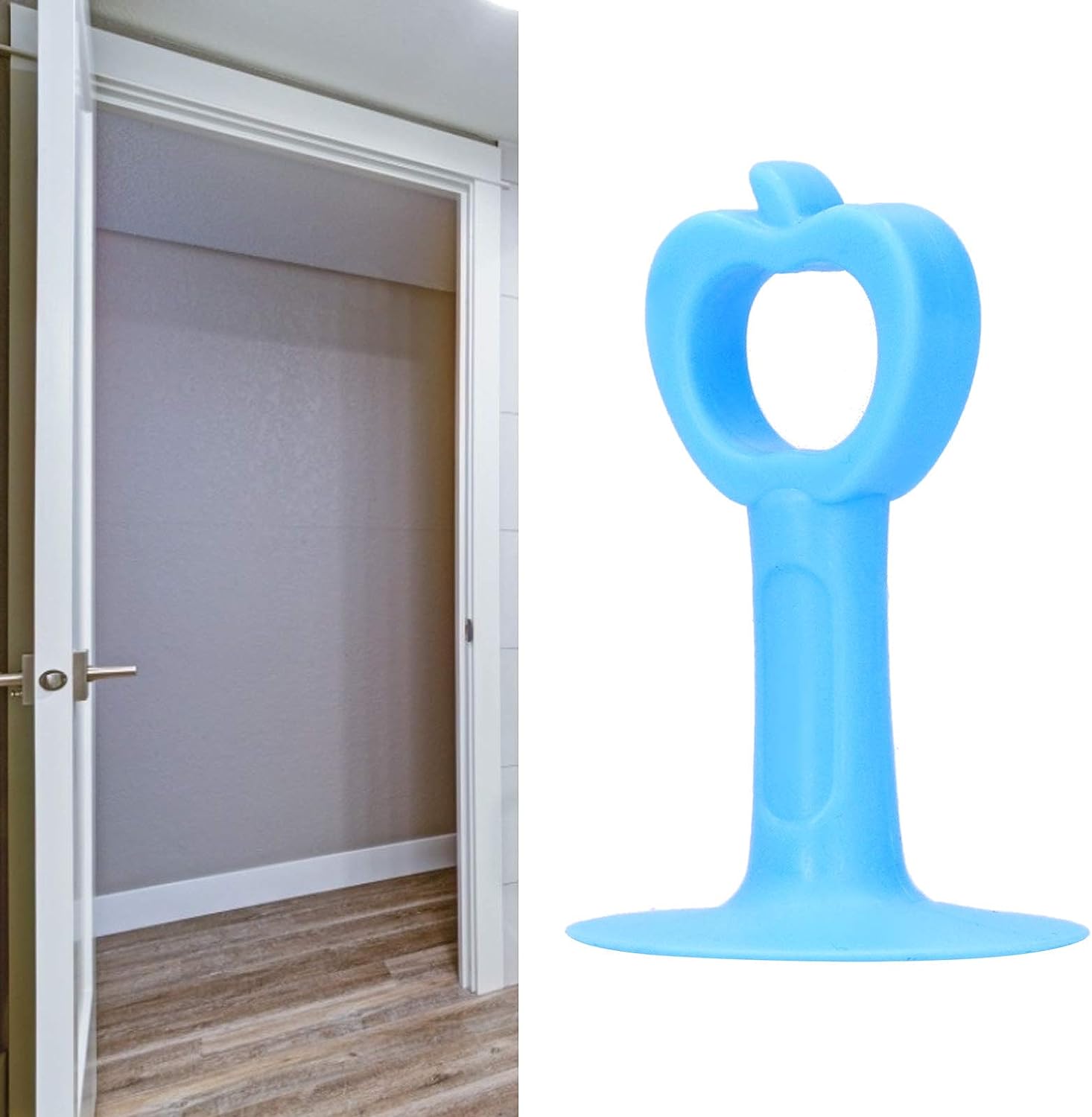 1442 Door Stopper Mini Anti-Collision Silicone Door Handle Crash Pad Eshaan Traders