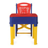 4639 Study Table And Chair Set For Boys And Girls With Small Box Space For Pencils Plastic High Quality Study Table (Red/Blue/Yellow) Eshaan Traders