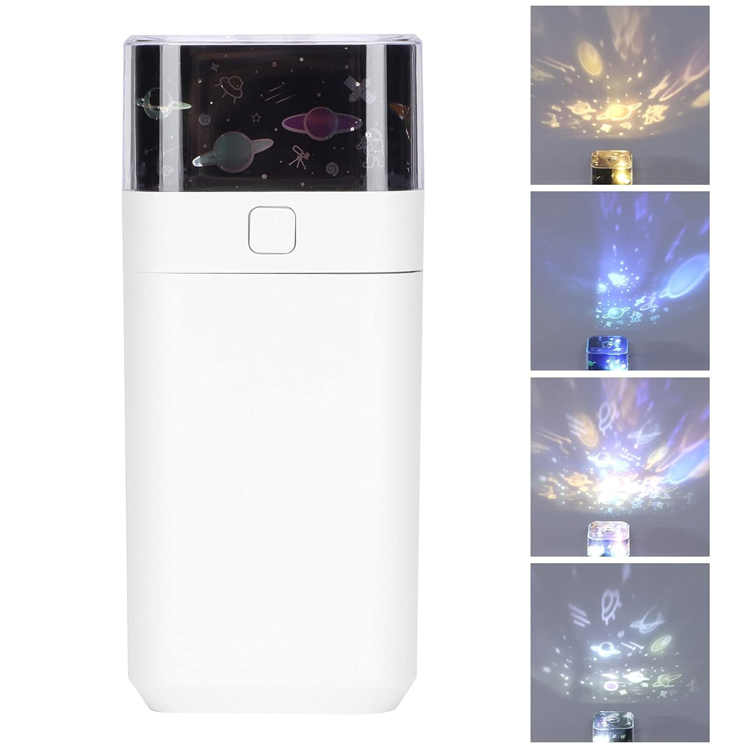 0221 Star Night Light Projector Humidifier, for Kids Room, Starlight Humidifier Ultrasonic LED Night Light Silent 300ml Dual Mode Mini Humidifier, for Home for Office Eshaan Traders