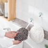 4743  Hand Towels Soft Absorbent Microfiber Towels Ball Home Kitchen Bathroom Hanging Towels Quick Dry Cloths Eshaan Traders