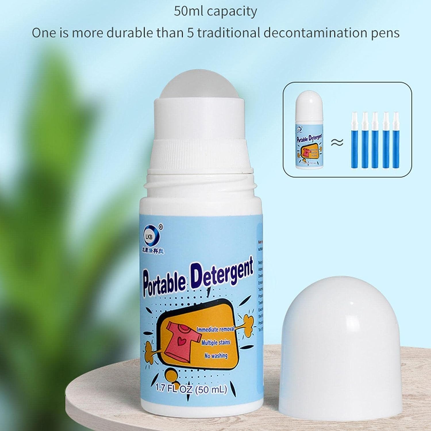 7933 Clothes Stain Remover Bead Design Emergency Stain Rescue Roller-ball Cleaner for Natural Fabric Removes Oil Almost All Types of Fabrics Eshaan Traders