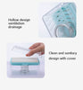 6303 2-IN-1 PORTABLE SOAP ROLLER DISH & SOAP DISPENSER WITH ROLLER AND DRAIN HOLES, MULTIFUNCTIONAL SOAP HOLDER FOAMING SOAP BAR BOX FOR HOME, KITCHEN, BATHROOM Eshaan Traders