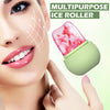 Non Slip Silicone Face Ice Cubes Easy Grip New Unique Shape ice Roller Base Reusable for Beauty  ( 1 pc ) Eshaan Traders