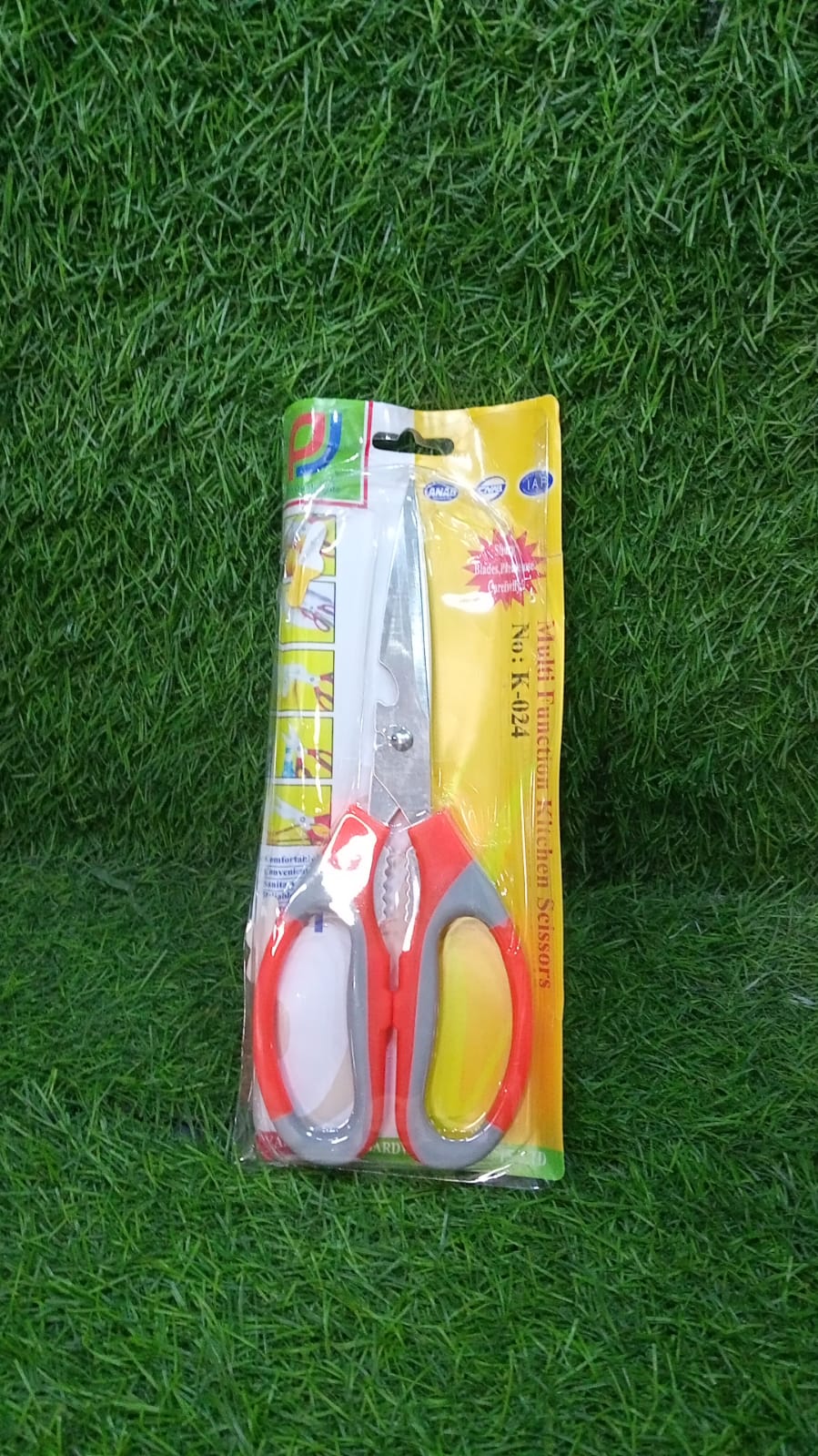 Multi-Function Kitchen Household for Vegetables, Fruit, Cheese & Meat Slices with Bottle Opener Stainless Steel Sea Food Scissor Eshaan Traders