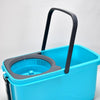 4028 Quick Spin Mop Plastic spin, Bucket Floor Cleaning, Easy Wheels & Big Bucket, Floor Cleaning Mop with Bucket DeoDap