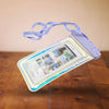 0687 Waterproof Phone Pouch Bag, Phone Accessories Transparent Phone Bag Swimming Phone Bag Mobile Phone Bag Waterproof Smartphone Protective Pouch for Pool, Beach for All Smartphones Eshaan Traders