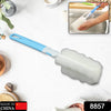 8857 Sponge Cleaning Brush Kitchen Tool Bottle Soft Brush for Dishes| Cleaning Brush Cleaner with Plastic Long Handle, Soft Dish Washing Foam Cleaning Brushes For Cups Mugs Kettles Wine Glasses and Baby Bottles (1 Pc) Eshaan Traders