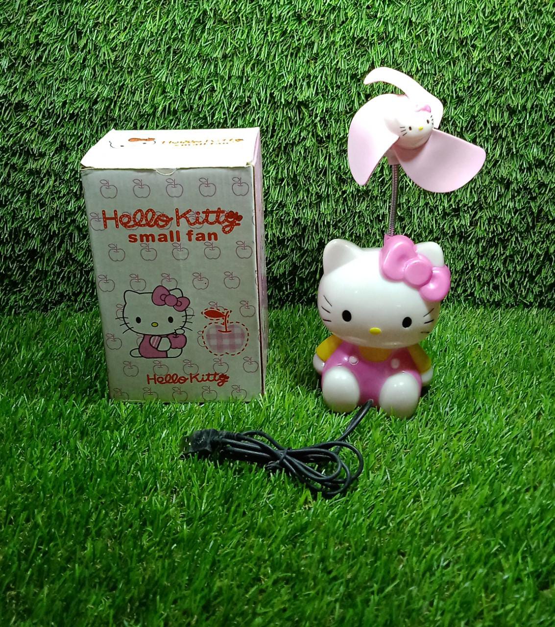 7711 Kitty USB Powered Portable USB Mini Cooling Fan Cooler Portable (Battery Not Include) Eshaan Traders