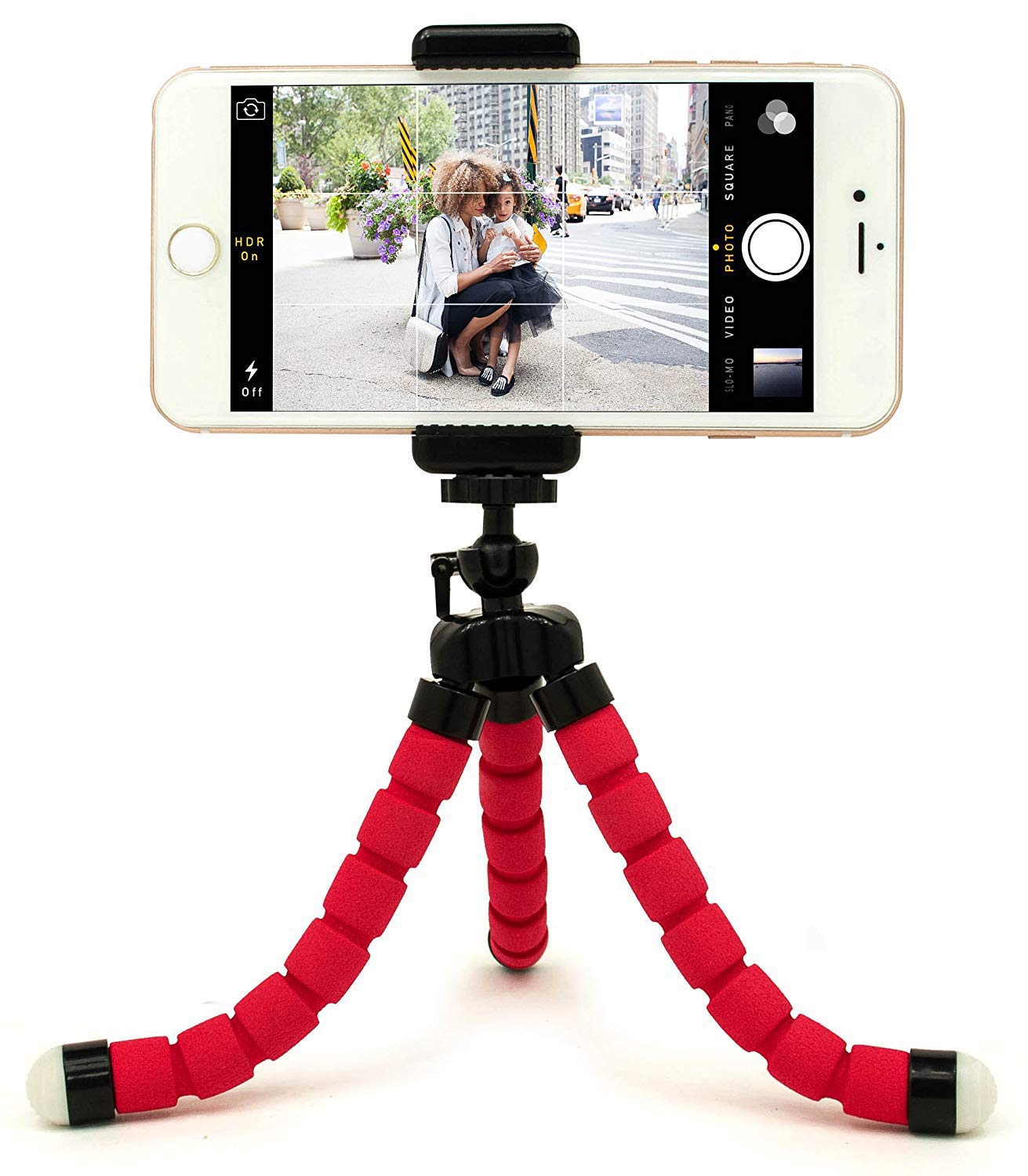 0266 Portable Mini Octopus Tripod Stand with Phone Holder for Live Selfie, Mobile Phone Portable and Adjustable Stent Eshaan Traders