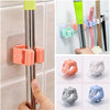 2131 Broom Holder Wall Mounted, Mop and Broom Holder Broom Organizer Grip Clips, No Drilling, Wall Mounted Storage Rack Storage & Organization for Kitchen, Bathroom, Garden Eshaan Traders