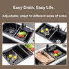 2189 Stainless Steel Expandable Kitchen Sink Dish Drainer Eshaan Traders