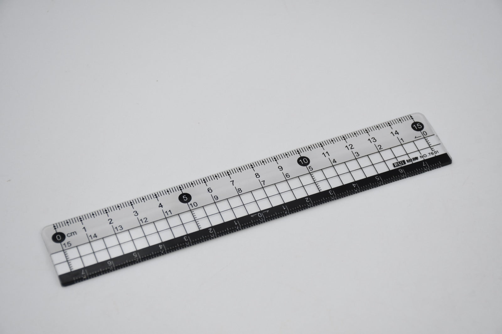 7921  TRANSPARENT RULER, PLASTIC RULERS, FOR SCHOOL CLASSROOM, HOME, OR OFFICE (15 Cm) Eshaan Traders