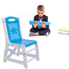 4594 Study Table And Chair Set For Boys And Girls With Small Box Space For Pencils Plastic High Quality Study Table (Blue) Eshaan Traders