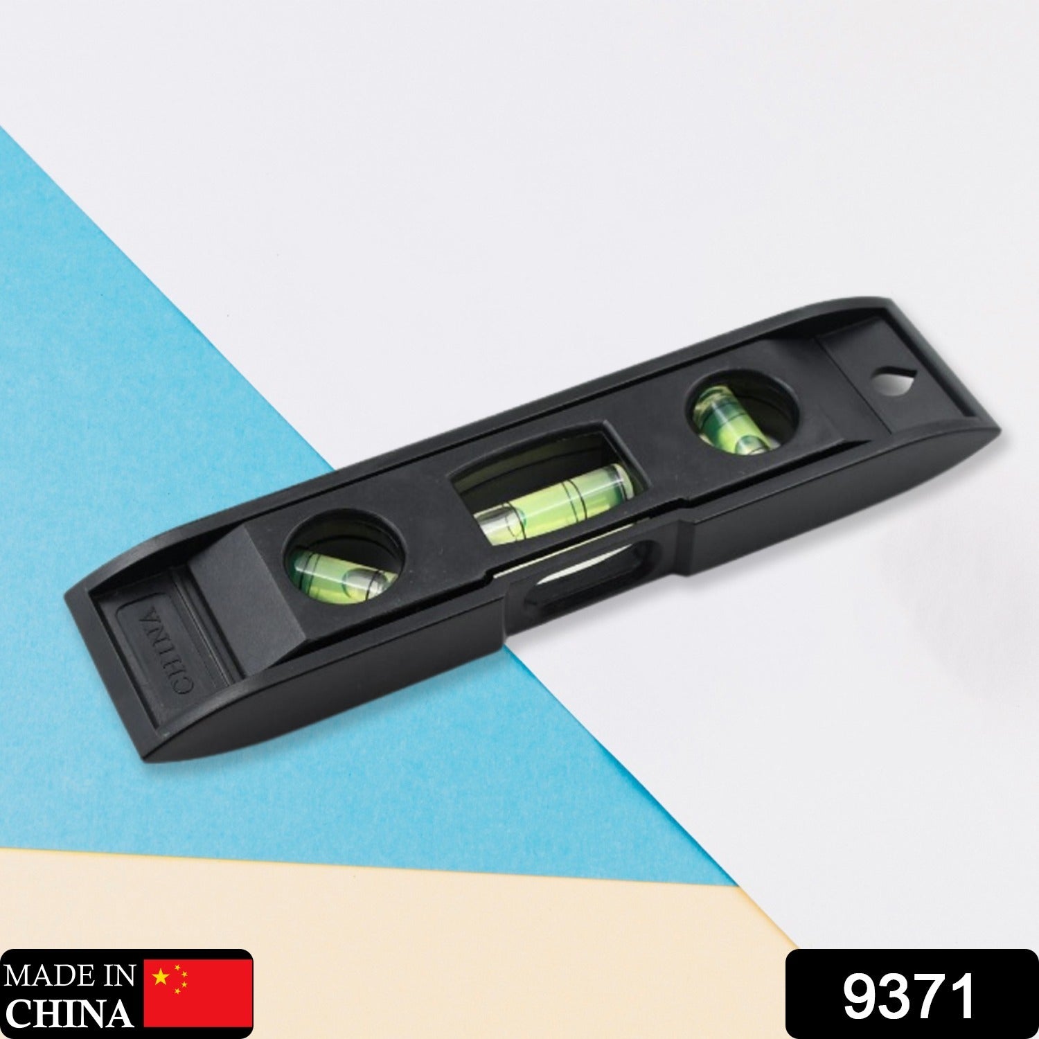 9371 Plastic Torpedo Level, Spirit Level 3 Bubble Level Torpedo Plastic Level Bubble Measuring Tool Eshaan Traders