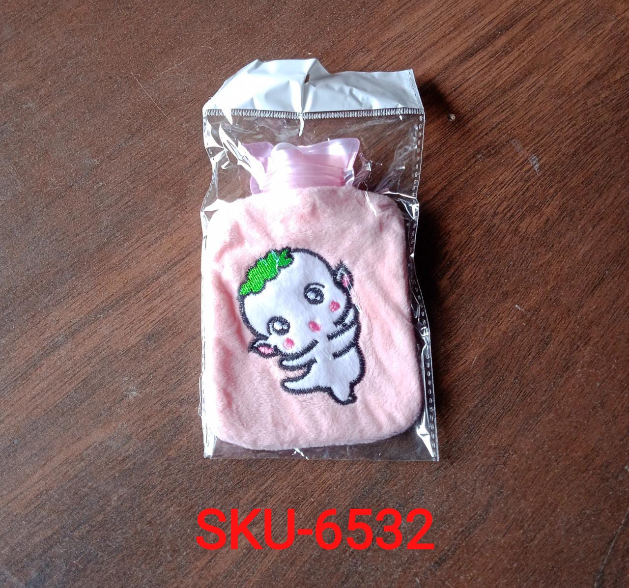 6532 Pink Cartoon small Hot Water Bag with Cover for Pain Relief, Neck, Shoulder Pain and Hand, Feet Warmer, Menstrual Cramps. Eshaan Traders