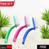 7956 Multi-Purpose Kitchen Cleaning Brushes - Fish Cleaning Vegetable Cleaning Tool Cleaner Utensils Fruit Cleaning 3 Piece Eshaan Traders