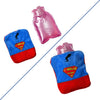 6530 Superman Print small Hot Water Bag with Cover for Pain Relief, Neck, Shoulder Pain and Hand, Feet Warmer, Menstrual Cramps. Eshaan Traders