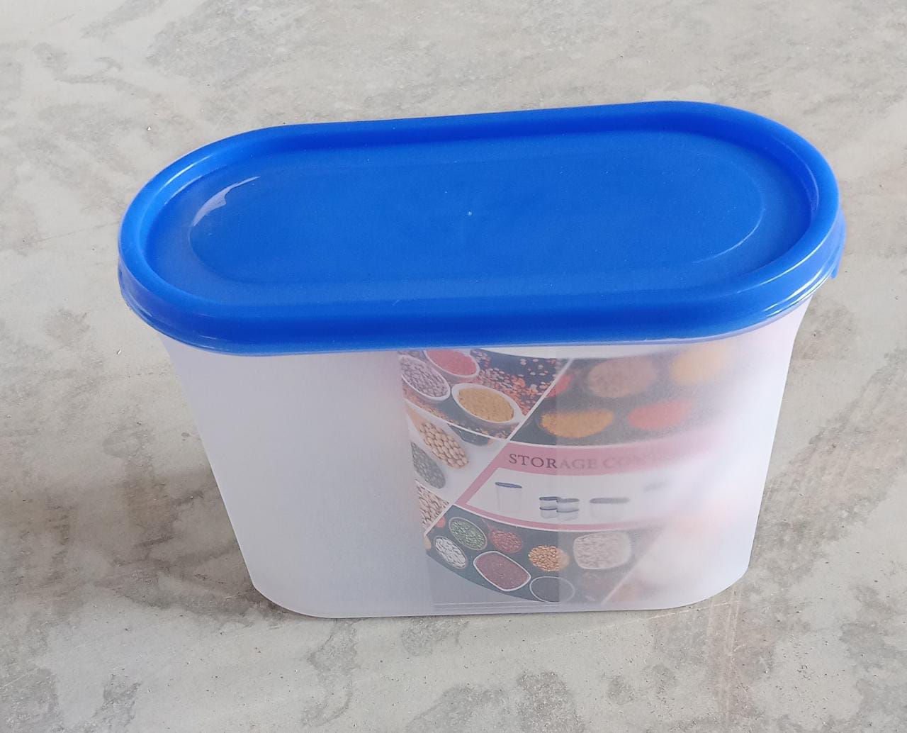 2180 Plastic Storage Containers with Lid (1200 ML) Eshaan Traders