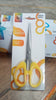 1800 Stainless Steel Scissors with Plastic handle grip 160mm (1Pc Only) Eshaan Traders