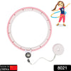 Fitness Adjustable Detachable Fitness Hula Hoop Ring Smart Round Count & Weight Loss Gym Equipment Exercise Smart Hula Hoops Eshaan Traders