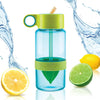 2415 Sports Duo Citrus Kid Zinger Juice Water Bottle with Juice Maker Infuser Bottle (630ml) Eshaan Traders