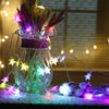 6603  28 LED / Star 3.9 Meter Star Shape Led Light Battery Operated with Flashing Modes for Home Decoration, Kids Room, Waterproof Diwali & Wedding LED Christmas Light Indoor and Outdoor Light ,Festival Decoration (Multicolor Battery Not Included 3.9Mtr) Eshaan Traders