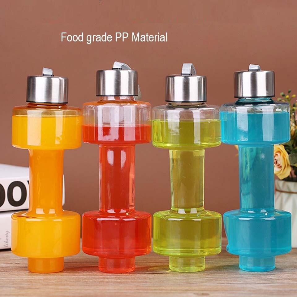 2002_Steel Cap Plastic water Dumbbells Bottle DeoDap