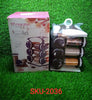 2036 Spice jar Set - Food Grade Plastic 12pcs Spice jar (Brown Box) Eshaan Traders